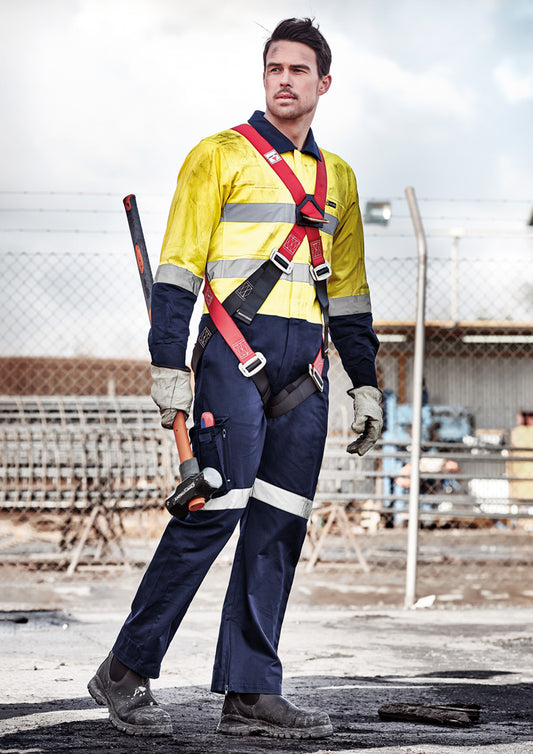 Mens Rugged Cooling Taped Overall - Simply Merchandise