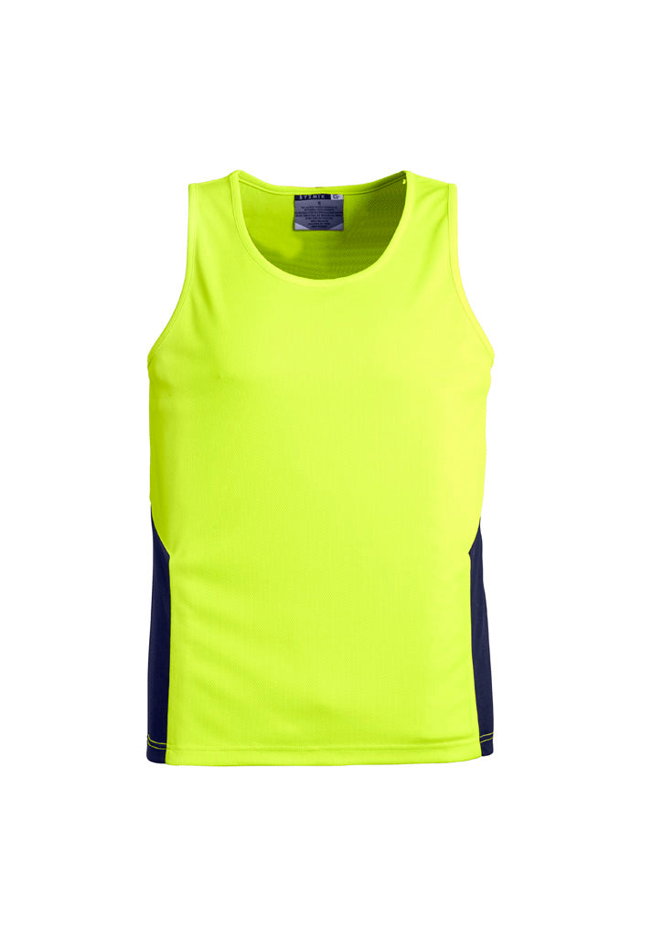 Mens Hi Vis Squad Singlet - Simply Merchandise