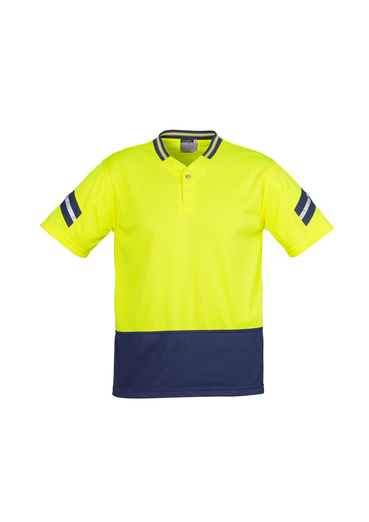 Mens Hi Vis Astro Short Sleeve Polo with custom branded logo - Simply Merchandise