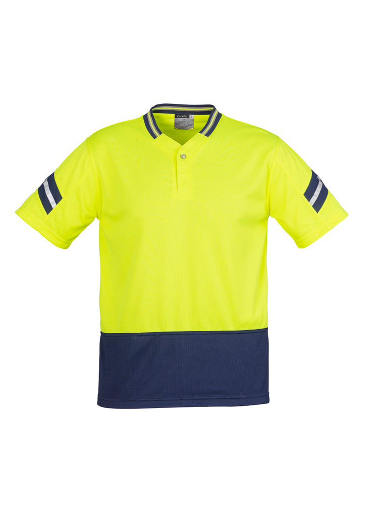 Mens Hi Vis Astro Short Sleeve Polo - Simply Merchandise