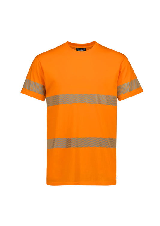 Mens Hi Vis Segmented Tape Cotton Tee Shirt - Simply Merchandise