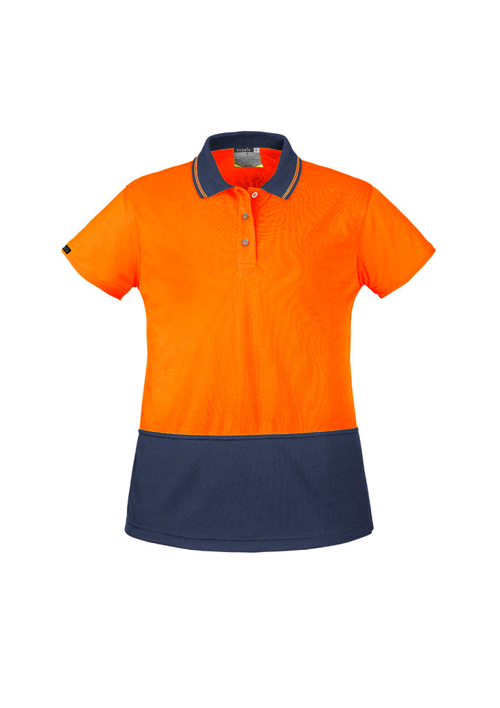 Womens Hi Vis Basic Short Sleeve Polo - Simply Merchandise