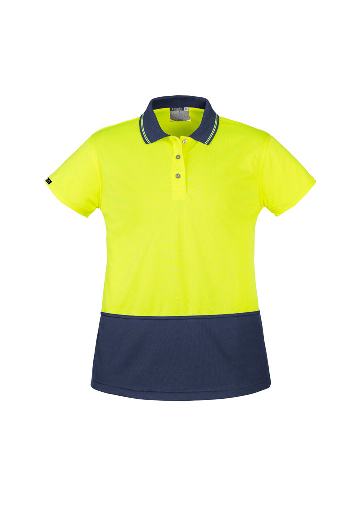 Womens Hi Vis Basic Short Sleeve Polo - Simply Merchandise