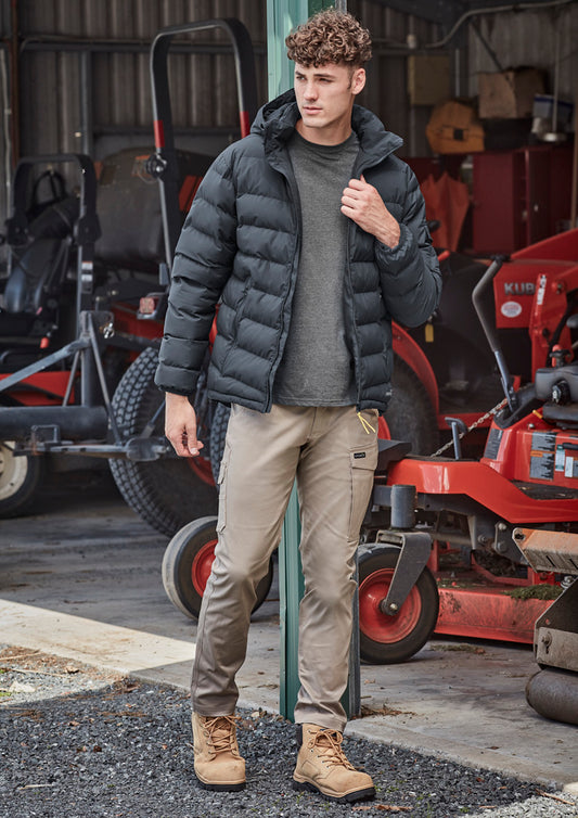 Unisex Streetworx Hooded Puffer Jacket - Simply Merchandise