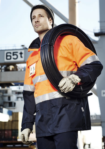Mens Hi Vis Ultralite Waterproof Jacket - Simply Merchandise
