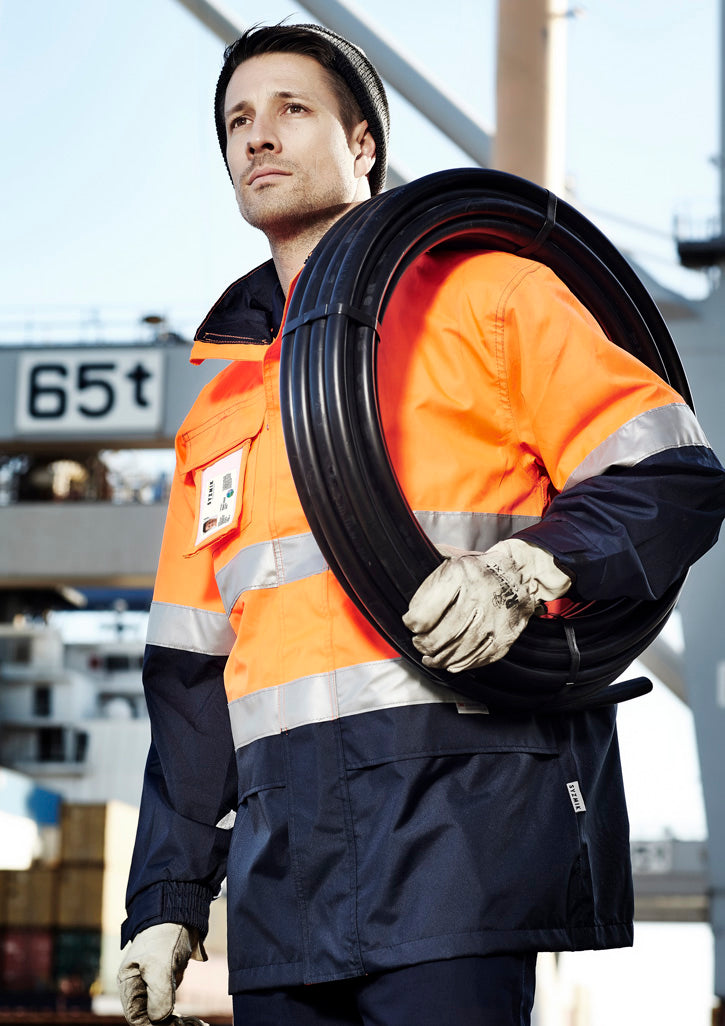 Mens Hi Vis Ultralite Waterproof Jacket - Simply Merchandise