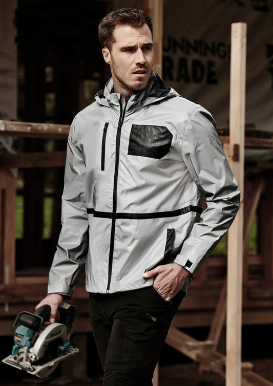 Unisex Streetworx Reflective Waterproof Jacket - Simply Merchandise