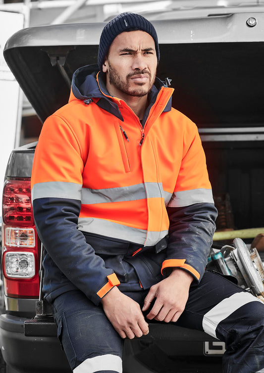 Unisex Hi Vis Antarctic Softshell Jacket - Simply Merchandise