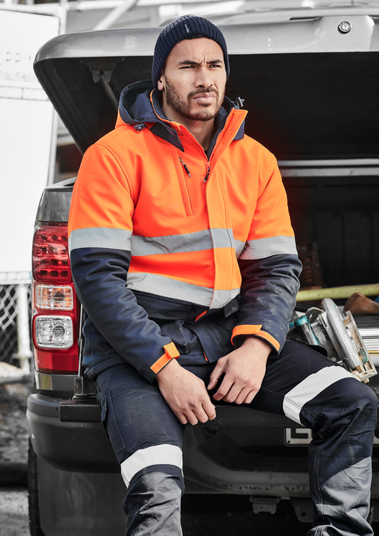 Unisex Hi Vis Antarctic Softshell Jacket - Simply Merchandise