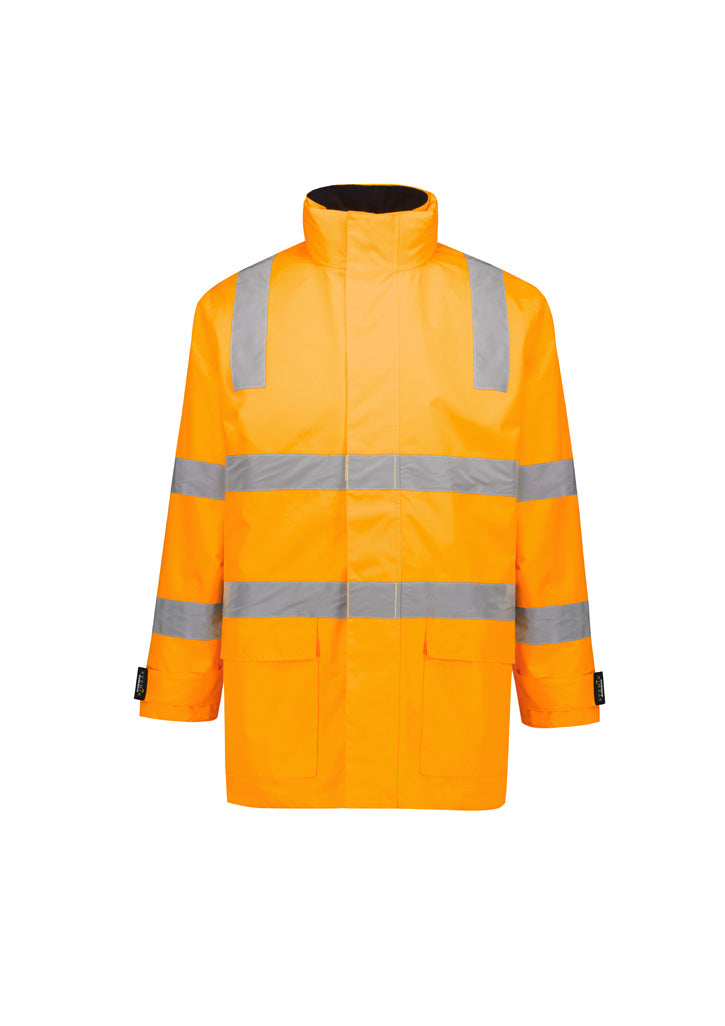 Unisex Hi Vis VIC Rail 4 In 1 Waterproof Jacket - Simply Merchandise