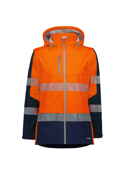 Womens Streetworx 2 In 1 Stretch Softshell Jacket - Simply Merchandise