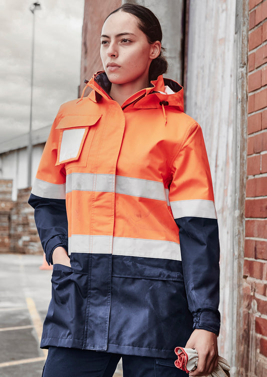 Womens Hi Vis Ultralite Waterproof Jacket - Simply Merchandise