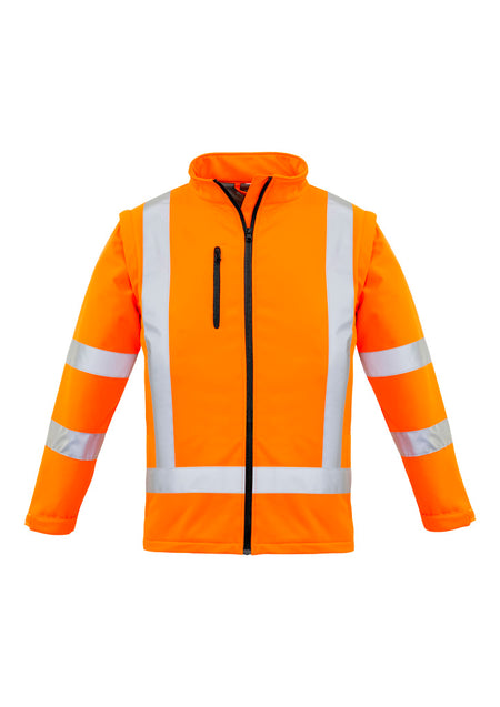 Womens Hi Vis NSW Rail X Back 2 In 1 Softshell Jacket - Simply Merchandise