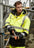 Mens Orange Flame Arc Rated Antistatic Waterproof Jacket - Simply Merchandise