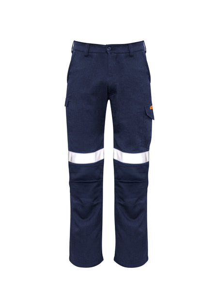 Mens Orange Flame Taped Cargo Pant (Regular) - Simply Merchandise