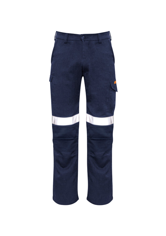 Mens Orange Flame Taped Cargo Pant (Regular) - Simply Merchandise