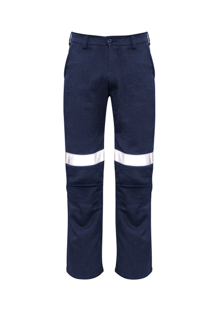 Mens Orange Flame Traditional Style Taped Work Pant - Simply Merchandise