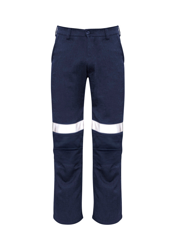 Mens Orange Flame Traditional Style Taped Work Pant - Simply Merchandise