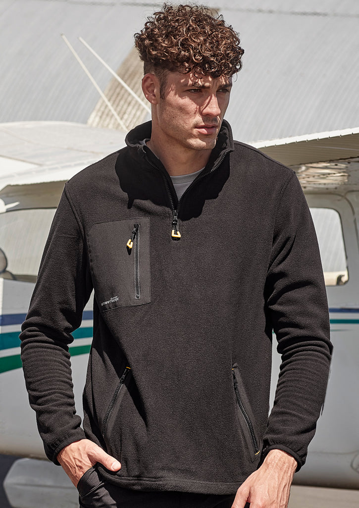 Unisex Streetworx Lightweight 1/4 Zip Polar Fleece - Simply Merchandise