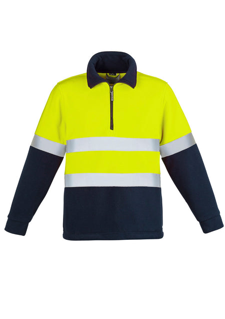 Unisex Hi Vis Polar Fleece Pullover - Hoop Taped - Simply Merchandise