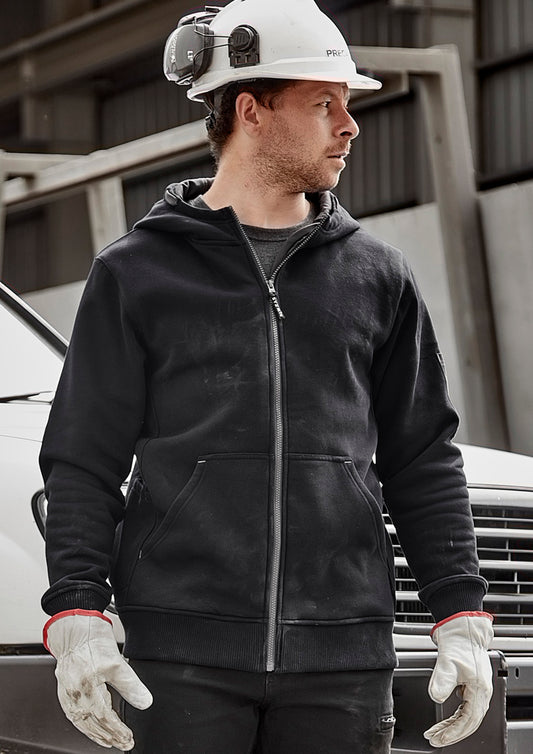 Unisex Zip Front Multi-Pocket Hoodie - Simply Merchandise
