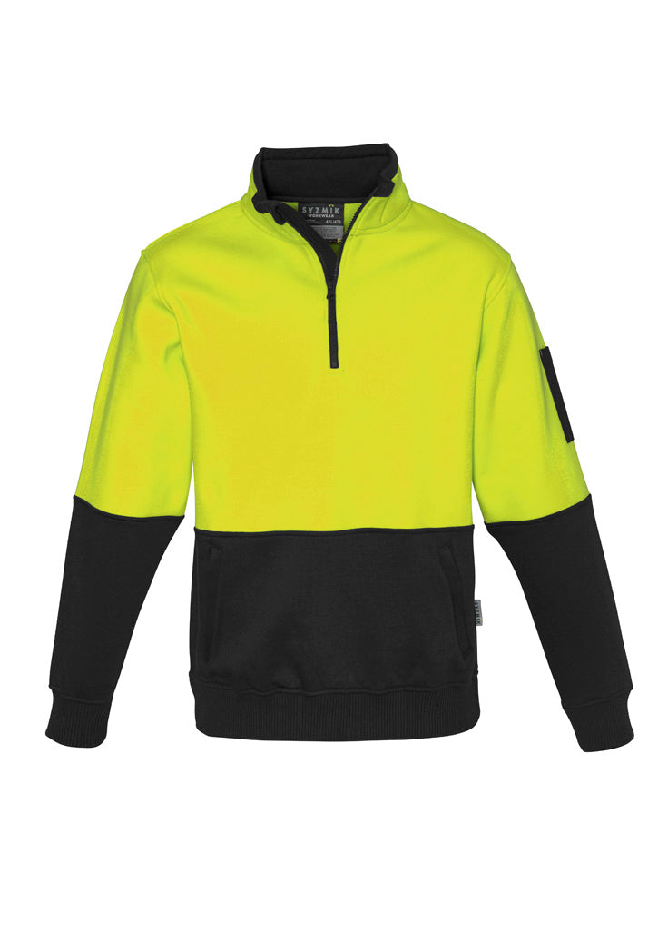 Unisex Hi Vis 1/2 Zip Pullover - Simply Merchandise