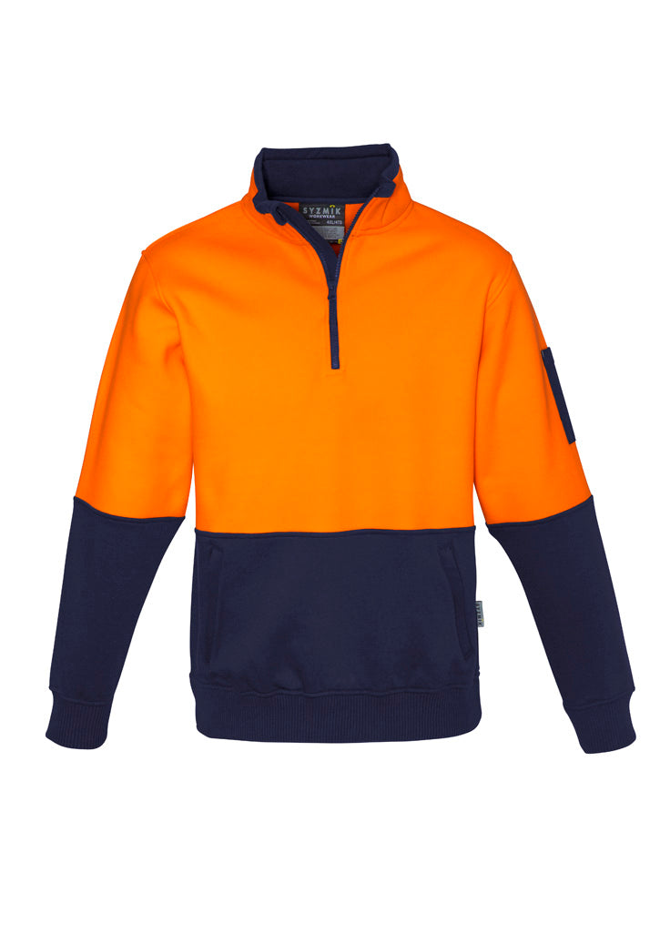 Unisex Hi Vis 1/2 Zip Pullover - Simply Merchandise