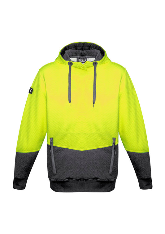 Unisex Hi Vis Textured Jacquard Hoodie - Simply Merchandise