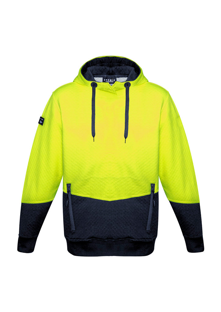 Unisex Hi Vis Textured Jacquard Hoodie - Simply Merchandise