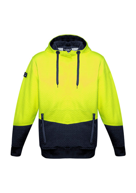 Unisex Hi Vis Textured Jacquard Hoodie - Simply Merchandise