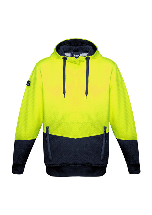 Unisex Hi Vis Textured Jacquard Hoodie - Simply Merchandise