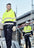 Unisex Hi Vis Stretch Taped Hoodie - Simply Merchandise
