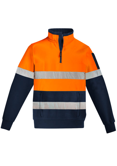 Unisex Hi Vis 1/4 Zip Pullover - Hoop Taped - Simply Merchandise