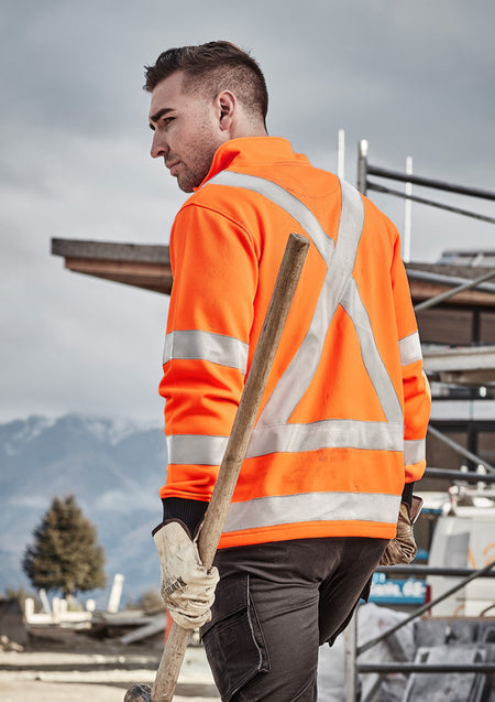 Unisex Hi Vis X Back Rail Jumper - Simply Merchandise
