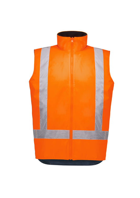 Unisex Hi Vis Waterproof Reversible Vest - Simply Merchandise