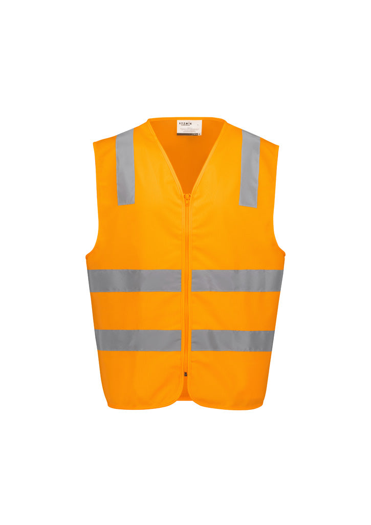 Unisex Hi Vis VIC Rail Zip Vest - Simply Merchandise