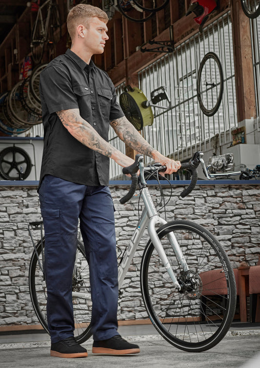 Mens Midweight Drill Cargo Pant (Stout) - Simply Merchandise