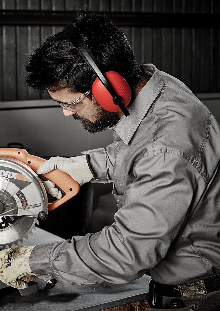 Mens Lightweight Tradie Long Sleeve Shirt - Simply Merchandise