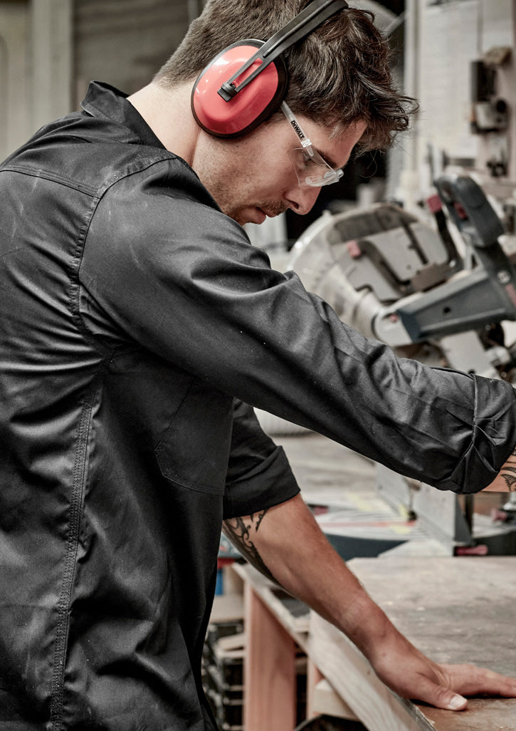 Mens Lightweight Tradie Long Sleeve Shirt - Simply Merchandise