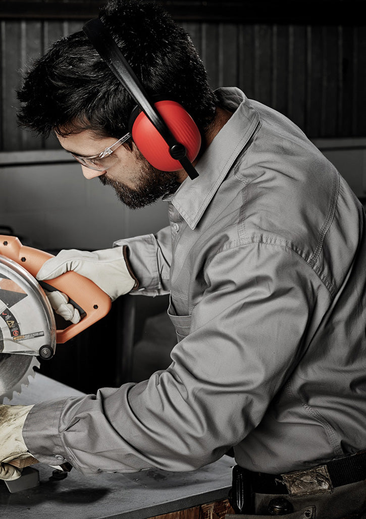 Mens Lightweight Tradie Long Sleeve Shirt - Simply Merchandise