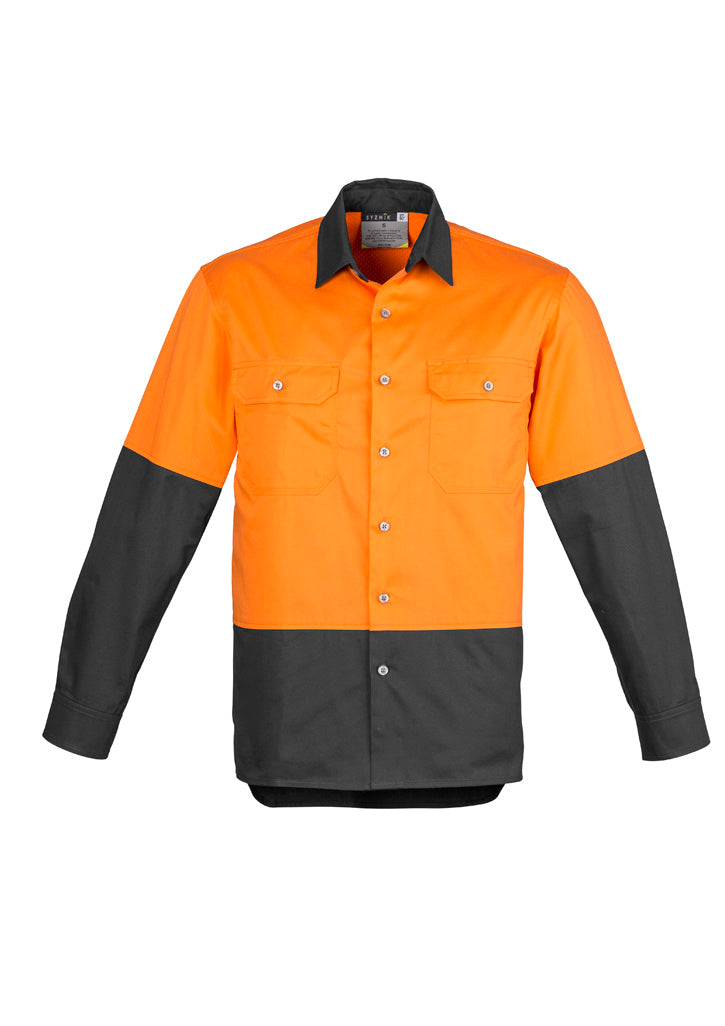 Mens Industrial Long Sleeve Shirt - Simply Merchandise