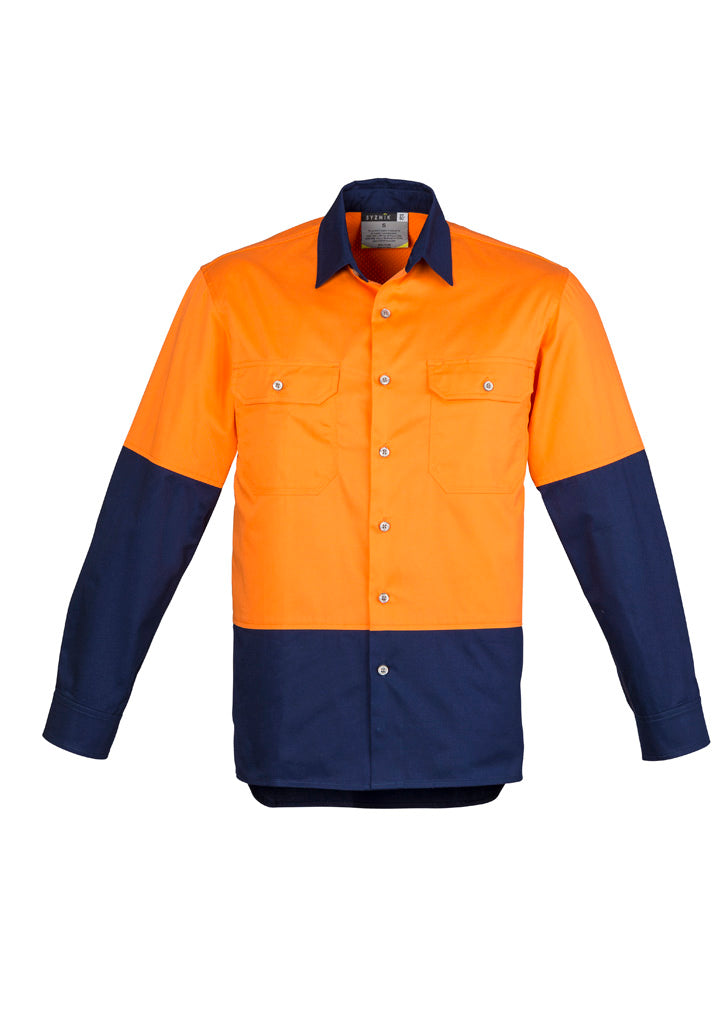 Mens Industrial Long Sleeve Shirt - Simply Merchandise