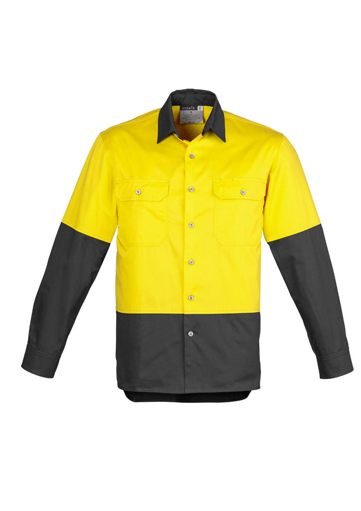 Mens Industrial Long Sleeve Shirt - Simply Merchandise