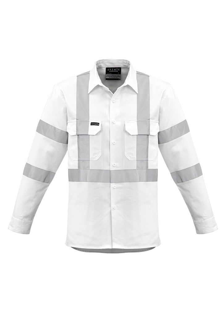 Mens Bio Motion X Back Taped Long Sleeve Shirt with custom branded logo - Simply Merchandise