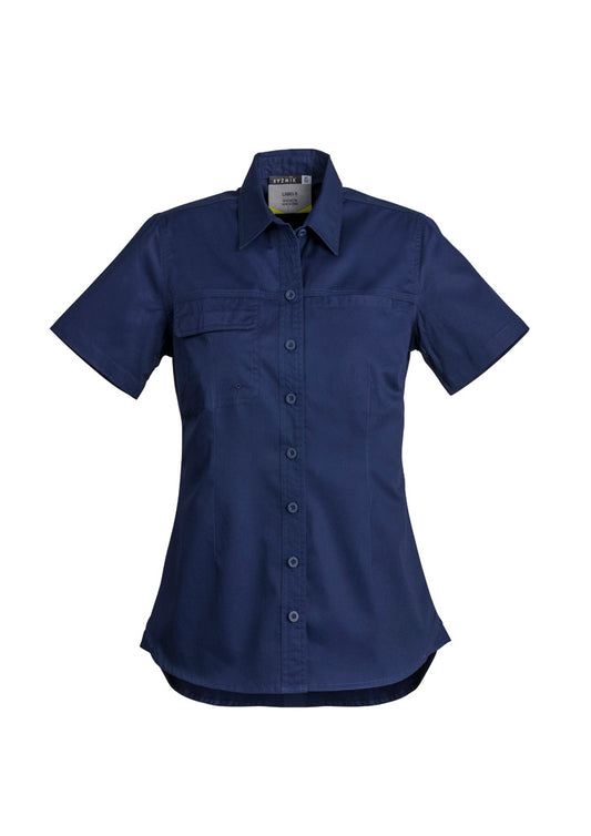 Womens Lightweight Tradie Short Sleeve Shirt - Simply Merchandise