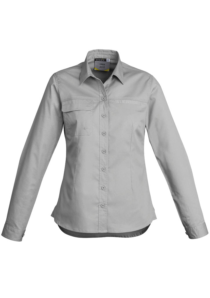 Womens Lightweight Tradie Long Sleeve Shirt - Simply Merchandise