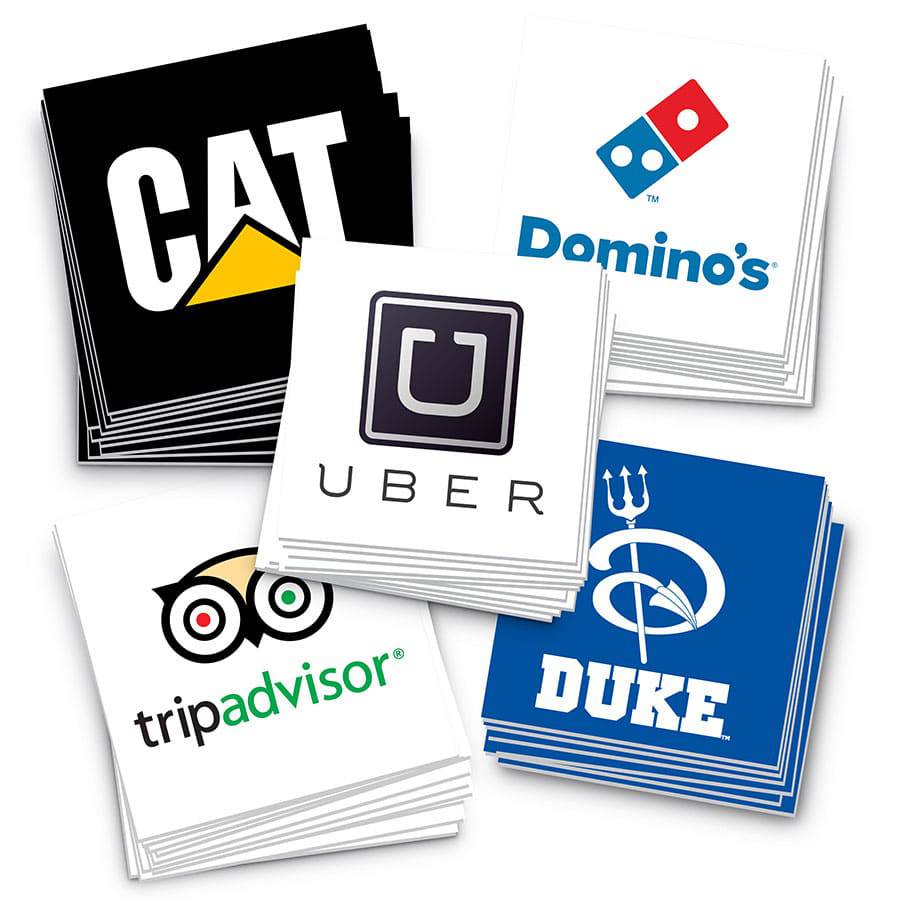 Store Indoor Sticker Promotional (A4) 210 x 297mm Indoor Stickers: Branded Online