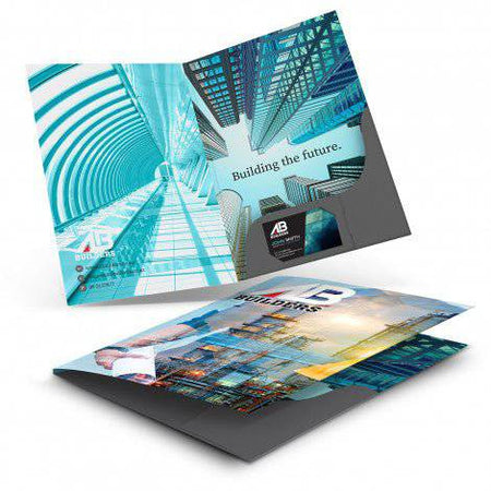 A4 Presentation Folder with Spine - Simply Merchandise