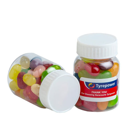 Baby Jar filled with JELLY BELLY Jelly Beans 50g - Simply Merchandise