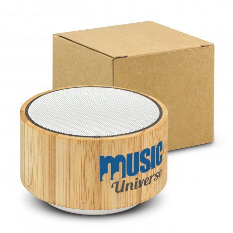 Bamboo Bluetooth Speaker - White - Simply Merchandise